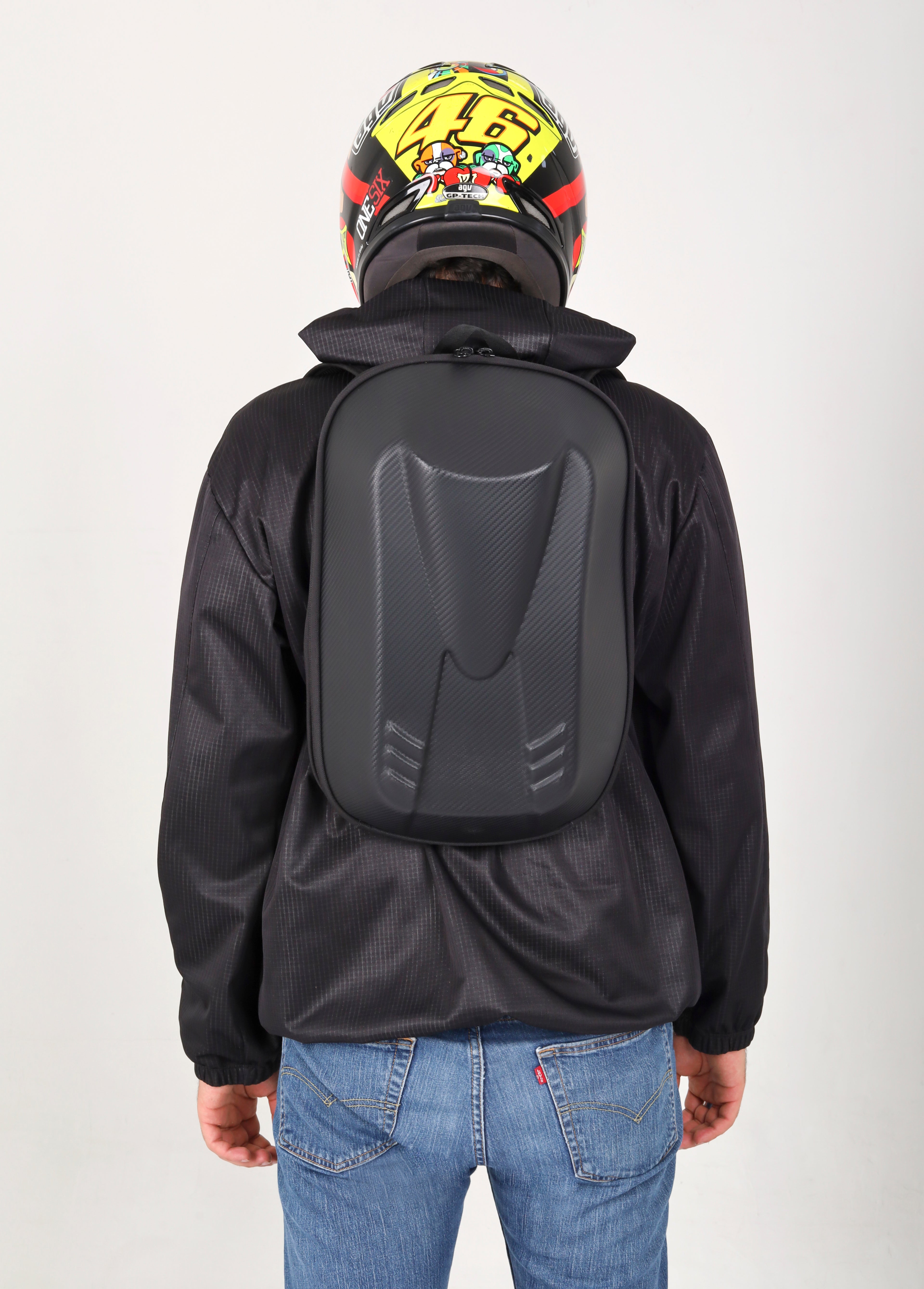 Morral tapa dura grande